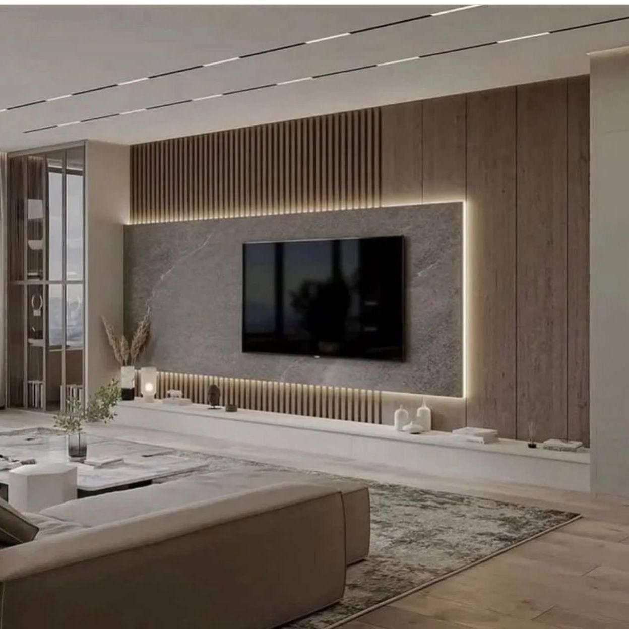 ديكور خلفيات شاشة تلفزيون بجدة – تصاميم حديثة تناسب جميع الأذواق